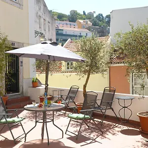  Appartamento Costa Do Castelo Terrace, Em Rua Dos Lagares 8